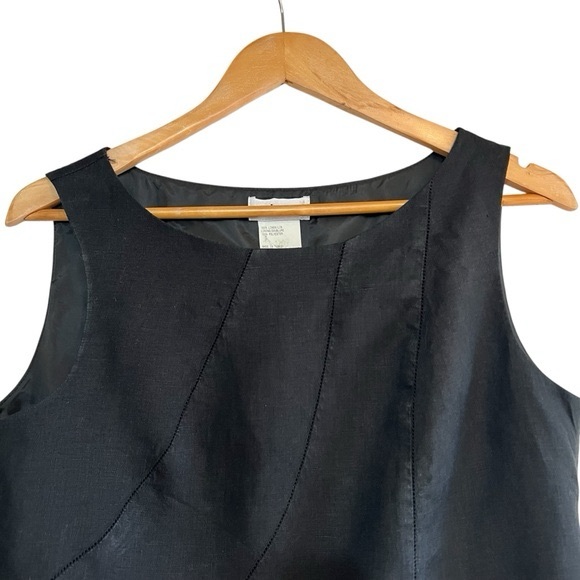 Steilmann linen sleeveless cropped lined structured top excellent condition - Picture 6 of 11